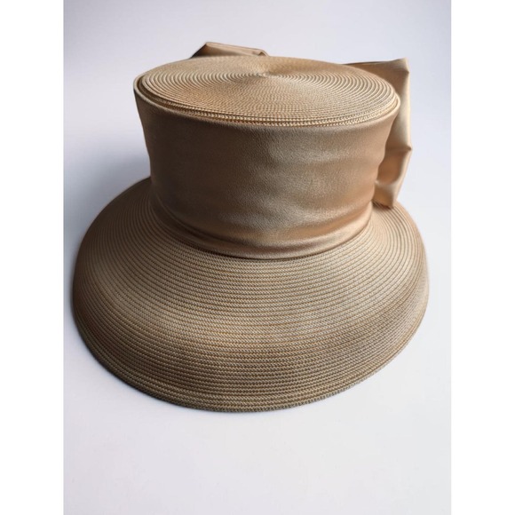 Whittall & Shon Gold Straw Hat Purse Set NWT Kentucky Derby Royalcore Rhinestone main image 10